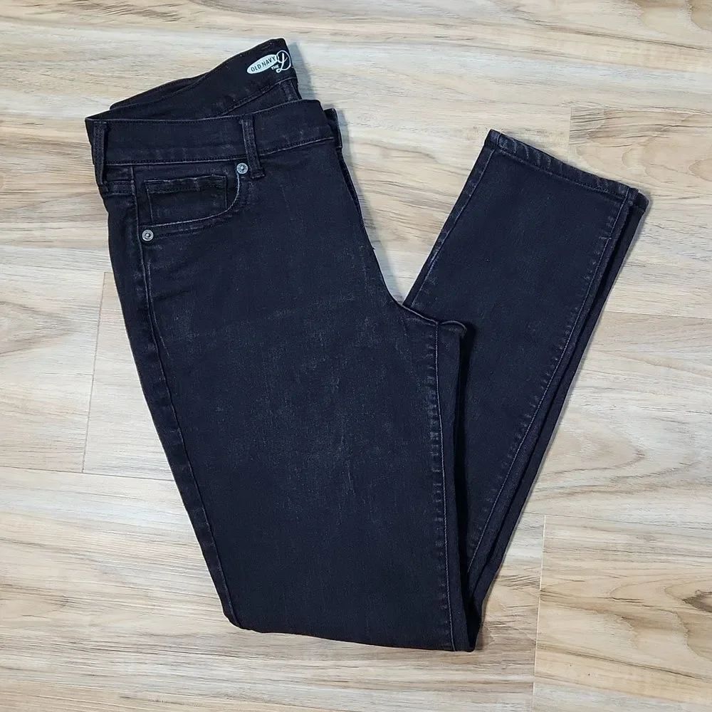 ๐Old Navy Black The Diva Jeans Size 8โShort